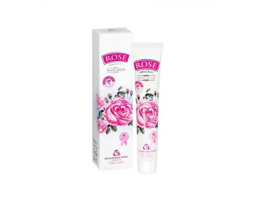 КАРЛОВО БЪЛГАРСКА РОЗА КРЕМ ЗА РЪЦЕ ROSE 50мл. С РОЗОВО МАСЛО / KARLOVO BULGARIAN ROSE HAND CREAM – ROSE, 50 ml – WITH ROSE OIL