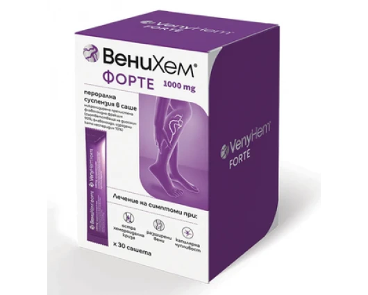 ВЕНИХЕМ ФОРТЕ 1000мг САШЕТА 30 / VENICHEM FORTE 1000mg 