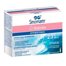 СИНОМАРИН ХИПЕРТОНИК БЕБЕ РАЗТВОР 5 МЛ 18 БРОЯ / SINOMARIN BABY HYPERTONIC
