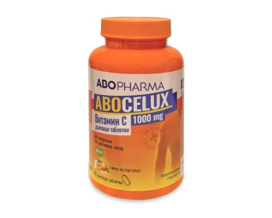 АБОФАРМА АБОЦЕЛУКС ВИТАМИН C 1000МГ 60 ДЪВЧАЩИ ТАБЛЕТКИ / ABOCELUX