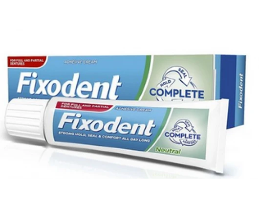 ФИКСОДЕНТ COMPLETE NEUTRAL фиксиращ крем протези 47г. / FIXODENT