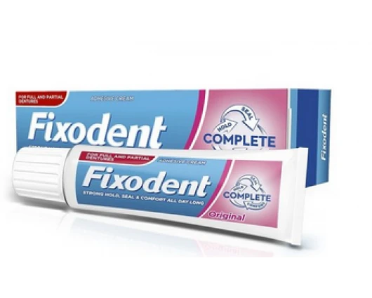 ФИКСОДЕНТ COMPLETE ORIGINAL фиксиращ крем протези 47г. / FIXODENT