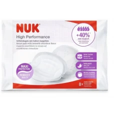НУК подплънки за кърмачки 8 броя Hihg performance / NUK НУК подплънки за кърмачки 8 броя Hihg performance / NUK