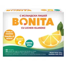 БОНИТА МЕД и ЛИМОН 24 пастили / BONITA