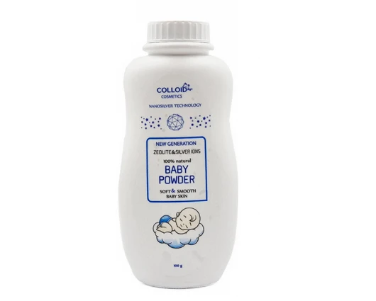 КОЛОИД ПУДРА ЗА БЕБЕТА С КОЛОИДНО СРЕБРО И ЗЕОЛИТ 100Г / COLLOID