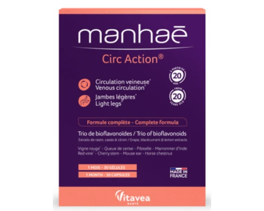 VITAVEA МАНХАЕ ЦИРК ЕКШЪН 30 КАПСУЛИ / MANHAE