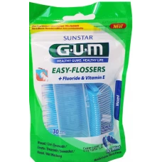 ГЪМ КОНЦИ ЗА ЗЪБИ С ДЪРЖАЧ ИЗИ ФЛОСЪРС 30БР. /890М. / GUM ГЪМ КОНЦИ ЗА ЗЪБИ С ДЪРЖАЧ ИЗИ ФЛОСЪРС 30БР. /890М. / GUM