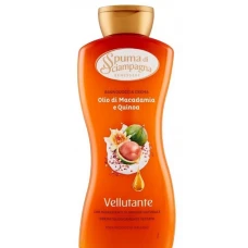 СПУМА душ-гел 650мл VELLUTANTE макадамия,киноа / SPUMA