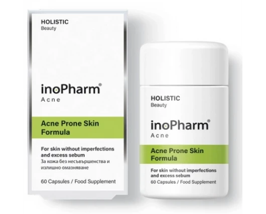 INOPHARM ACNE PRONE SKIN 60 капсули против акне и несъвършенства