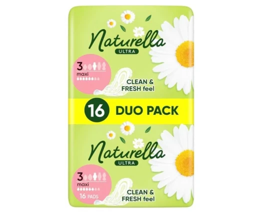 ДАМСКИ ПРЕВРЪЗКИ NATURELLA УЛТРА МАКСИ ДУО 16 броя