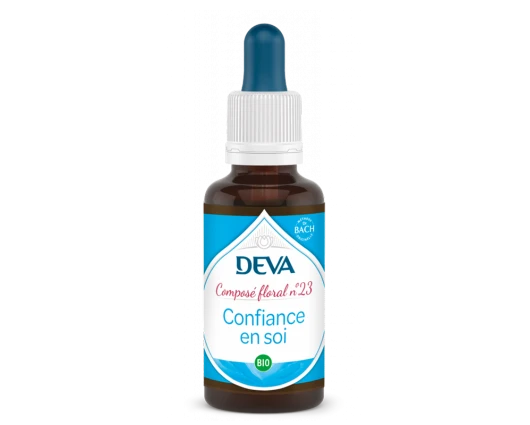 Самоувереност, флорални есенции, капки по метода на Бах 30 ml / Compose floral №23 Confiance en soi