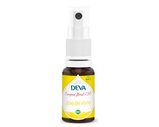 Радост от живота, флорални есенции по метода на Бах, спрей 30 ml / Compose floral №20 Joie de vivre