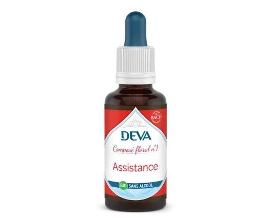 Първа помощ, флорални есенции, капки по метода на Бах без алкохол 30 ml / Compose floral №1 Assistance 