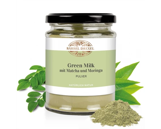 Green Milk mit Matcha und Moringa (Матча и Моринга на прах) х120 g